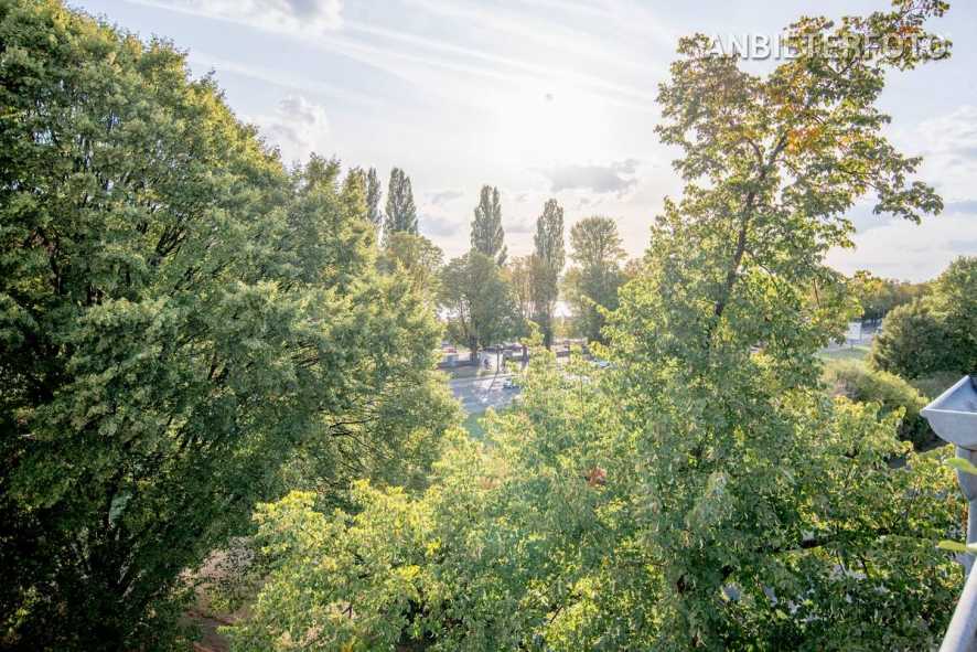 Furnished luxury penthouse with a view of the Rhine in Düsseldorf-Golzheim