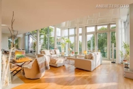 Möbliertes Luxuspenthouse mit Rheinblick in Düsseldorf-Golzheim