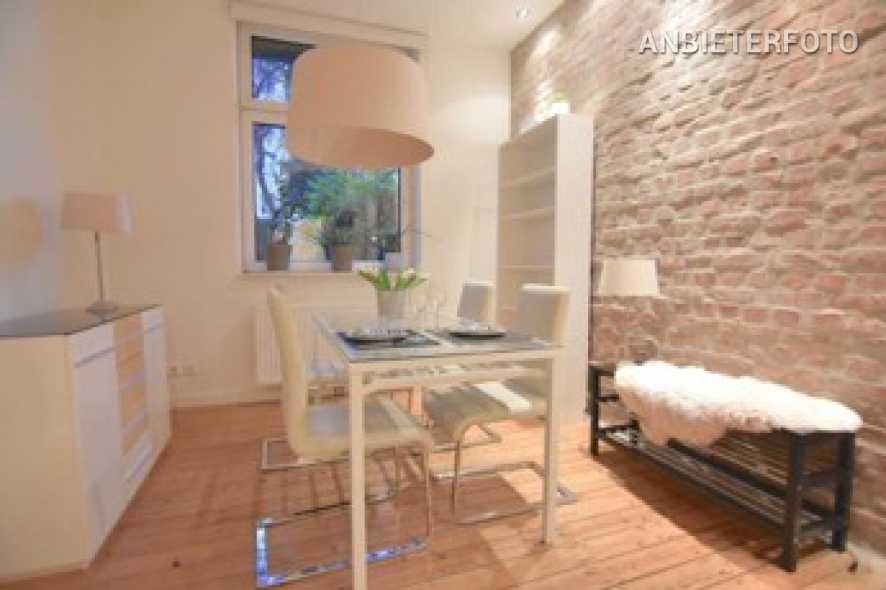 Geräumige und möblierte Wohnung mit Garten in Düsseldorf - Flingern Süd