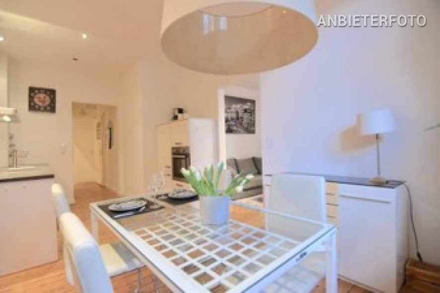 Geräumige und möblierte Wohnung mit Garten in Düsseldorf - Flingern Süd