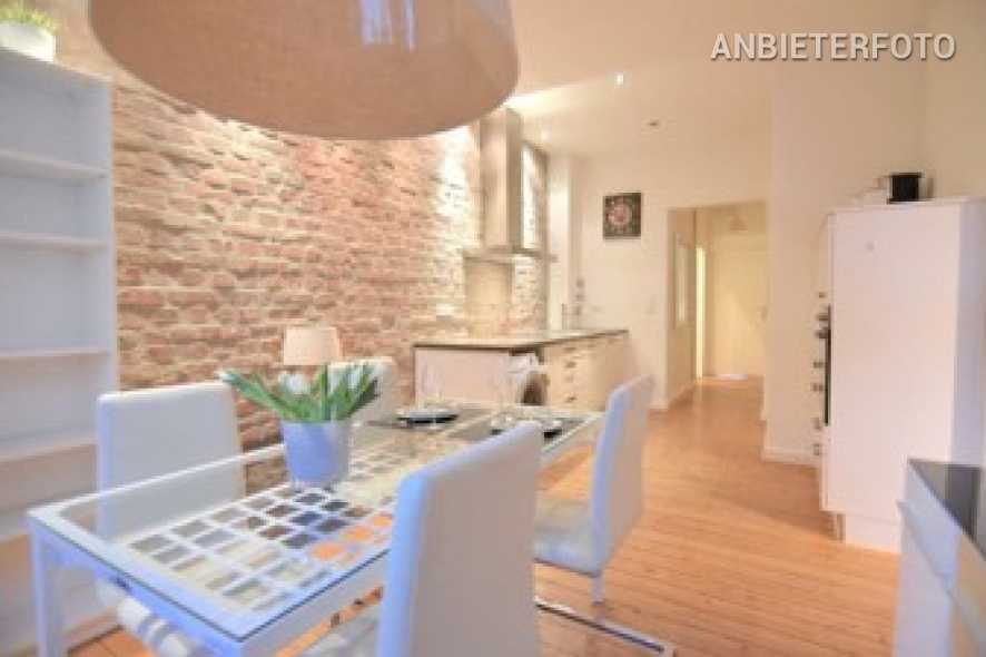 Geräumige und möblierte Wohnung mit Garten in Düsseldorf - Flingern Süd