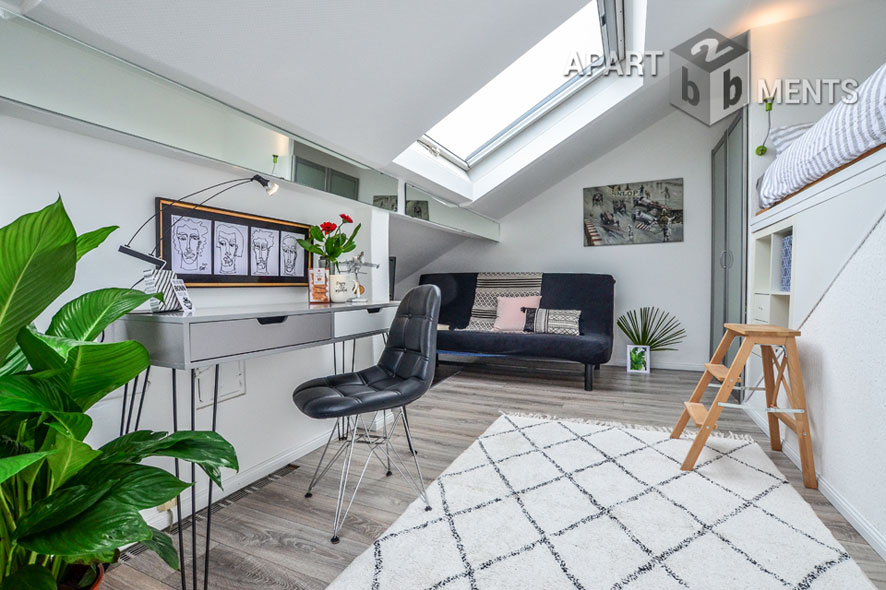 Modern möbliertes Single-Apartment zentral in Bonn-Nordstadt