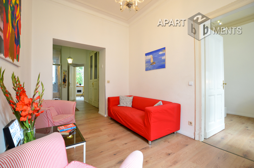 neat furnished apartment with garden use in Bonn-Nordstadt