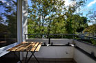 Furnished single apartment with large balcony in Bonn-Villenviertel
