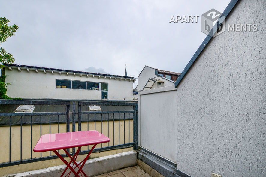 Möblierte Maisonette der gehobenen Kategorie mit Balkon in Bonn-Endenich