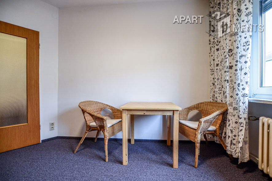 Möbliertes Single-Apartment in ruhiger Lage von Bonn-Beuel-Küdinghoven