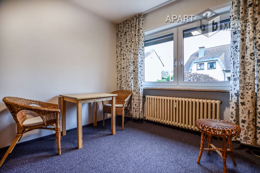 Furnished single apartment in quiet location of Bonn-Beuel-Küdinghoven