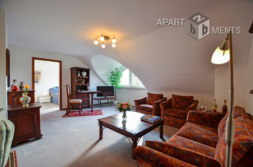elegant furnished apartment in beautiful avenue in Bonn-Dransdorf