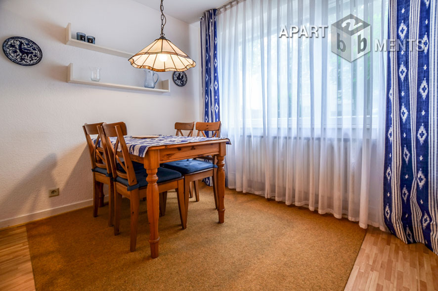furnished flat in quiet residential area of Bonn-Muffendorf