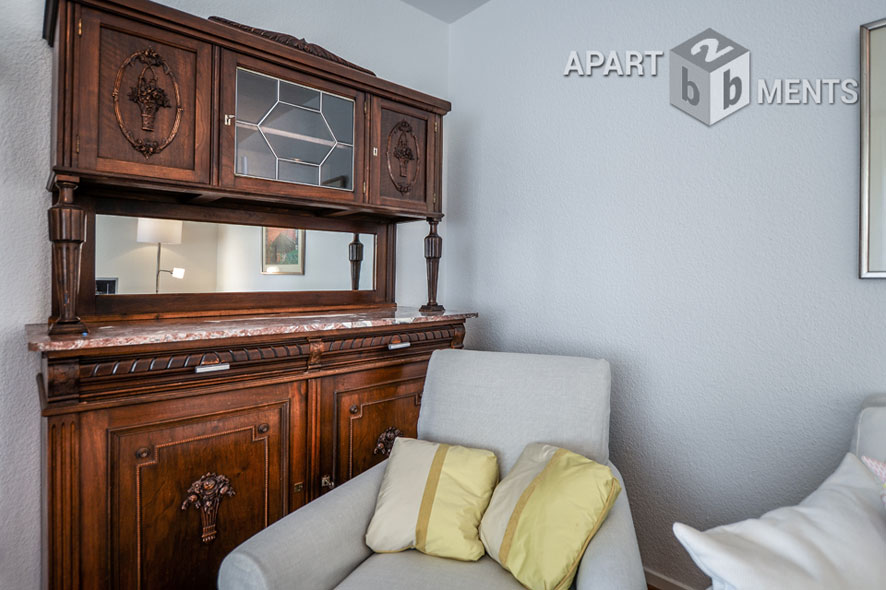 Centrally located spacious studio apartment in Bonn Bad Godesberg
