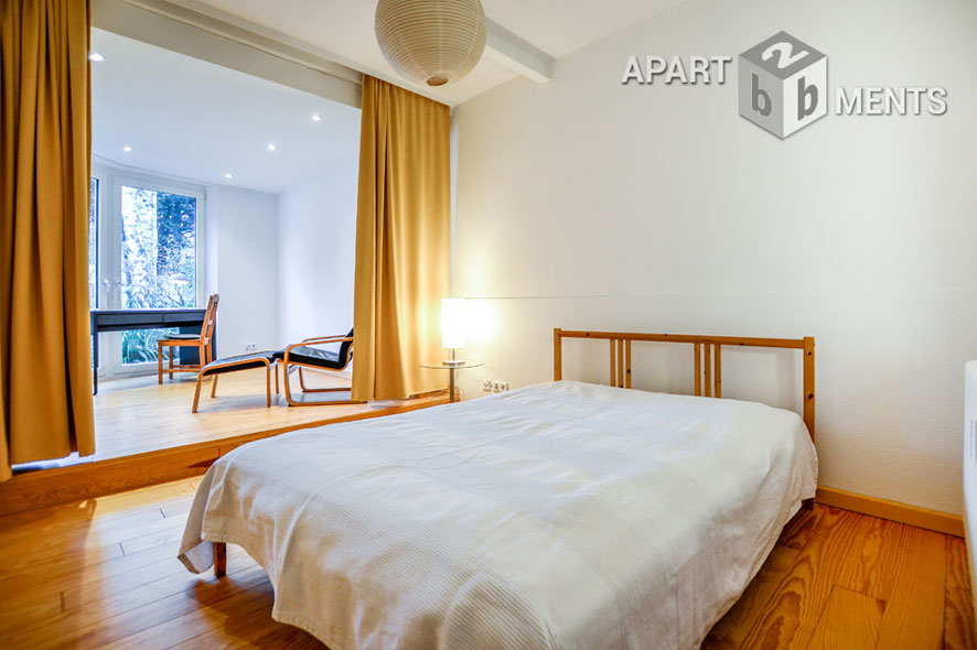 Möbliertes Apartment mit Terrasse in schöner Südstadtlage in Bonn