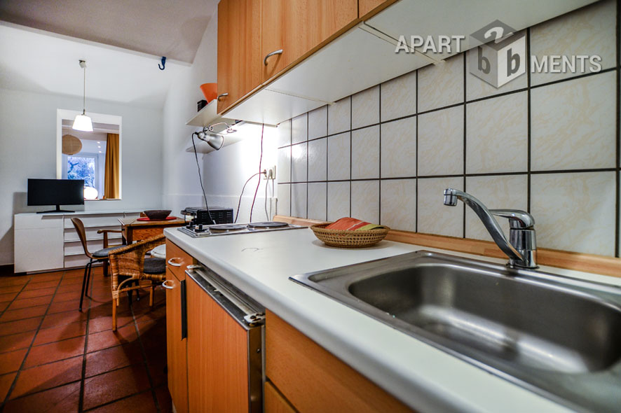 Möbliertes Apartment mit Terrasse in schöner Südstadtlage in Bonn