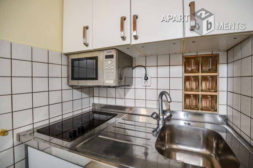 Möbliertes Mini-Apartment in traumhafter Lage am Rhein in Bonn-Castell