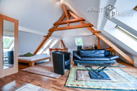 Möbliertes Dachstudio mit großen Panoramafenstern in Bad Honnef