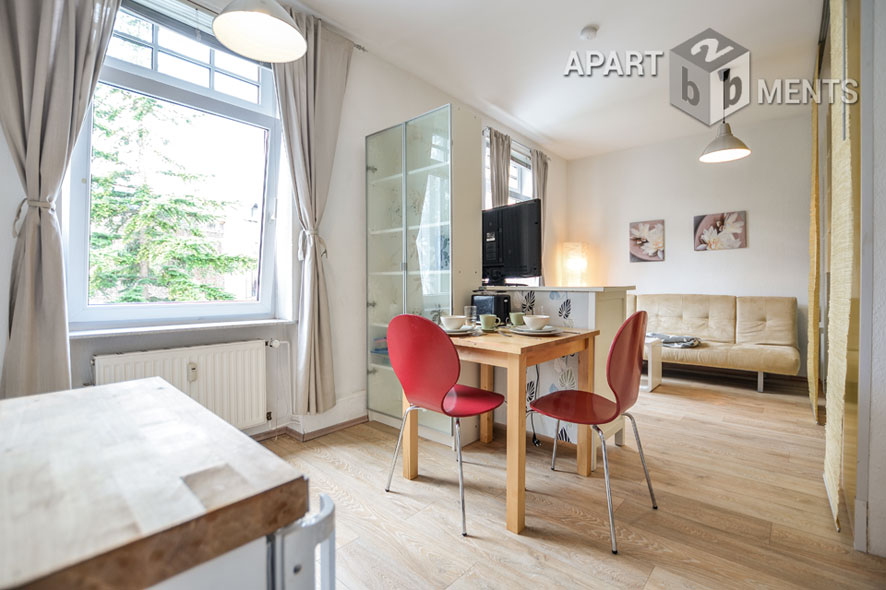Modern möbliertes Apartment der Top-Kategorie in Bonn-Nordstadt