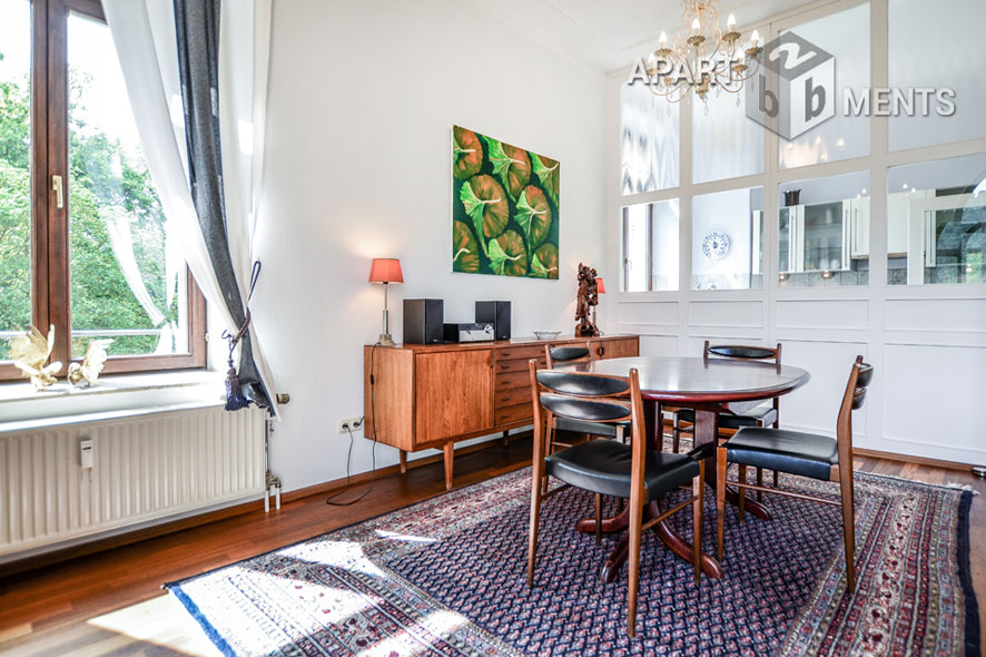 Möblierte Wohnung der Top-Kategorie in repräsentativer Villa in Bonn-Mehlem