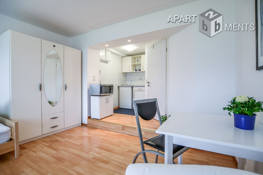 Modern furnished single apartment in quiet location of Bonn-Holzlar