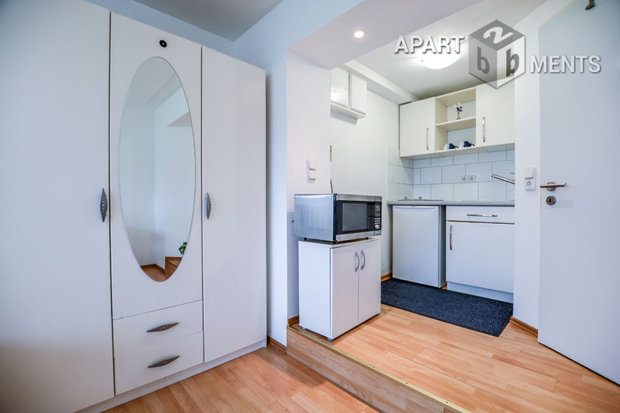 Modern furnished single apartment in quiet location of Bonn-Holzlar