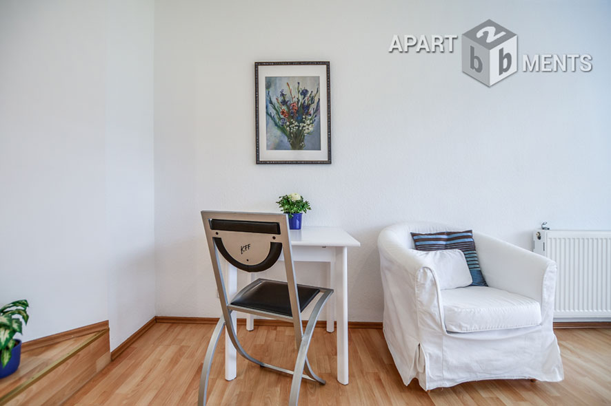 Modern furnished single apartment in quiet location of Bonn-Holzlar