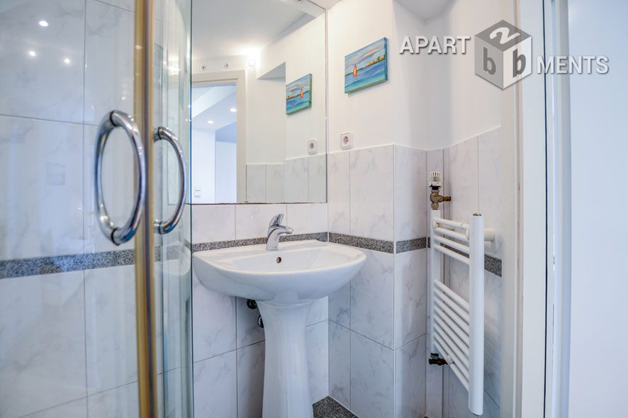 Modern furnished single apartment in quiet location of Bonn-Holzlar