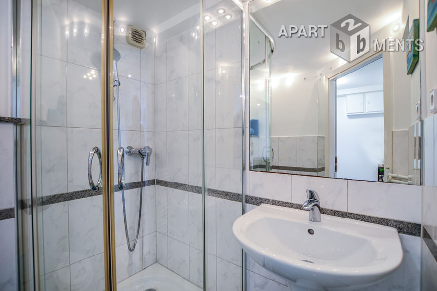 Modern furnished single apartment in quiet location of Bonn-Holzlar