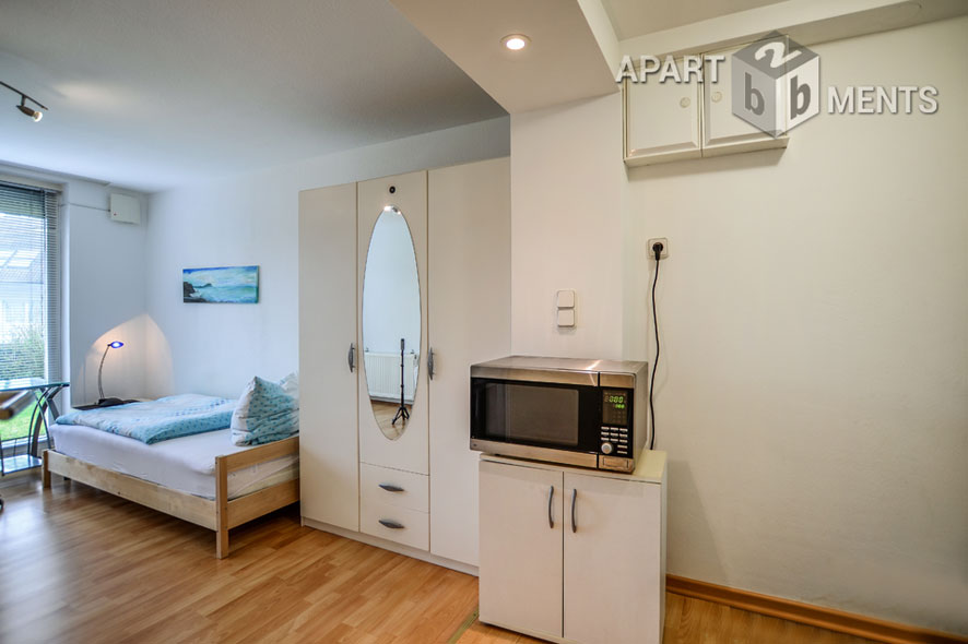 Modern furnished single apartment in quiet location of Bonn-Holzlar