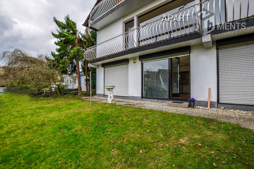 Modern furnished single apartment in quiet location of Bonn-Holzlar