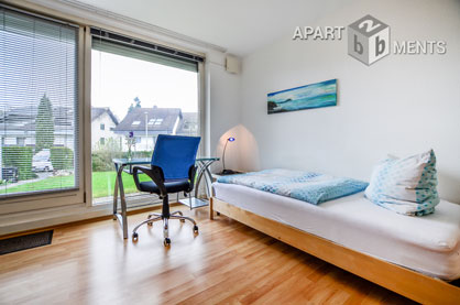 Modern furnished single apartment in quiet location of Bonn-Holzlar