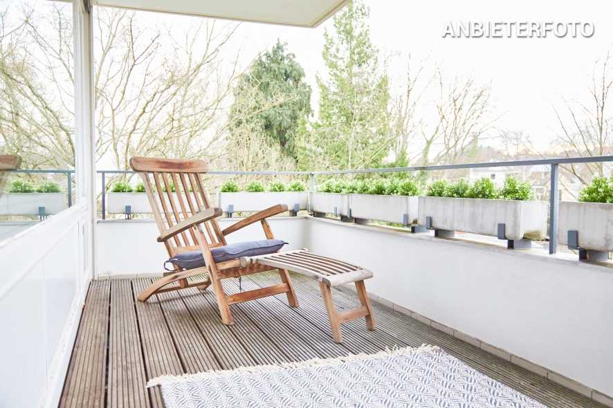 Top category furnished apartment in a prime location in Bonn's Villenviertel