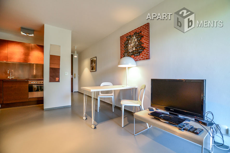 Möbliertes Apartment mit Balkon in sehr guter Lage von Bonn-Hochkreuz