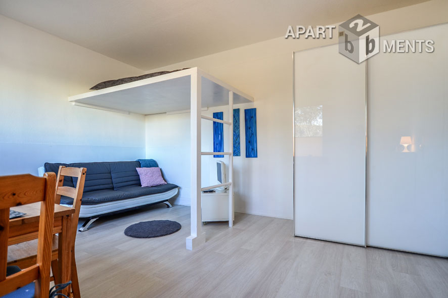 Möblierte Wohnung in verkehrsgünstiger Lage von Bonn-Beuel-Mitte