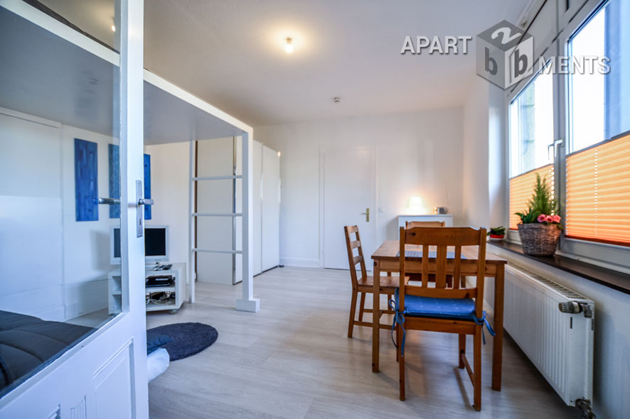 Möblierte Wohnung in verkehrsgünstiger Lage von Bonn-Beuel-Mitte