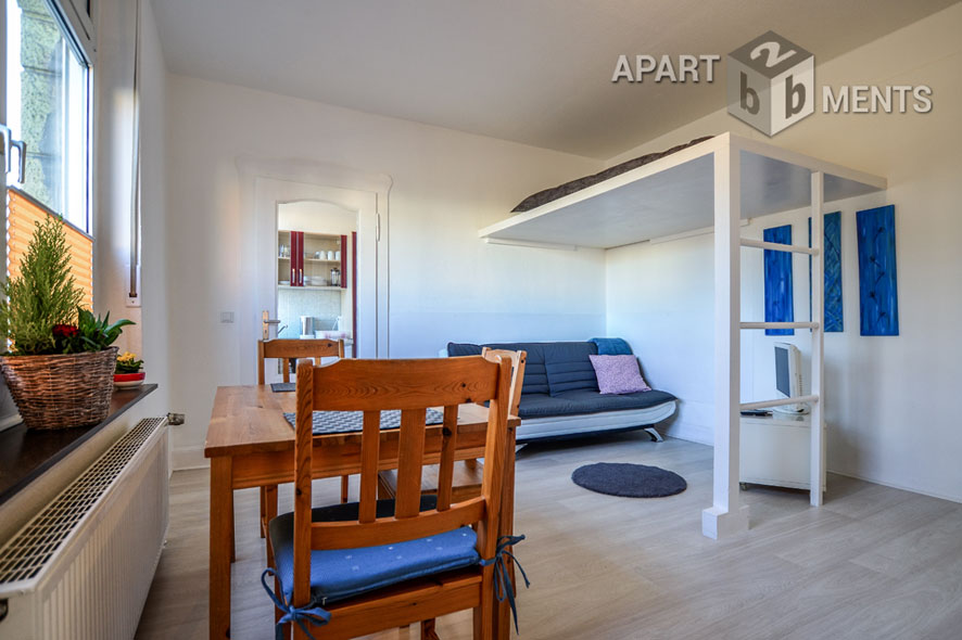 Möblierte Wohnung in verkehrsgünstiger Lage von Bonn-Beuel-Mitte