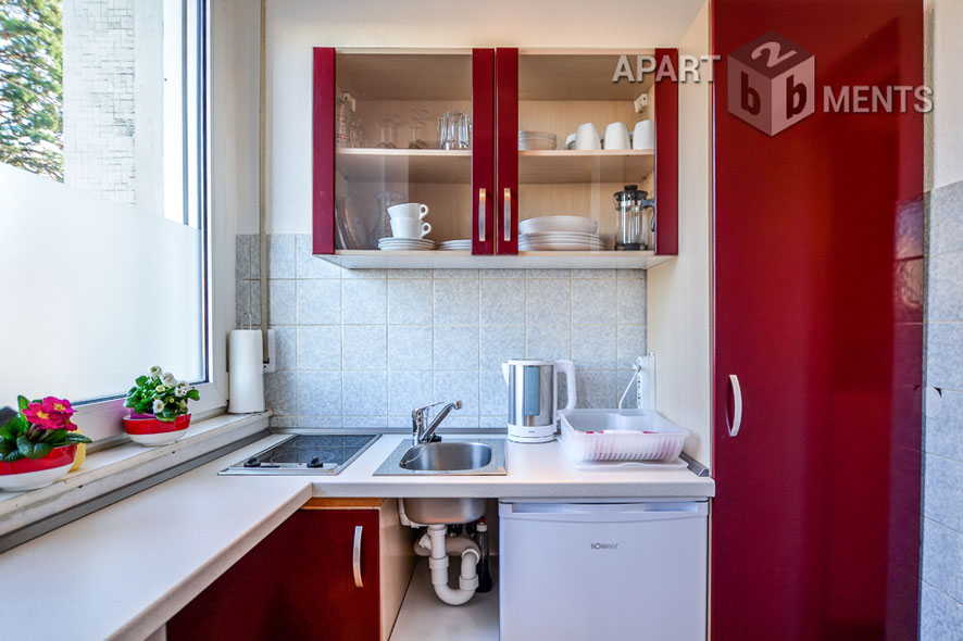 Möblierte Wohnung in verkehrsgünstiger Lage von Bonn-Beuel-Mitte