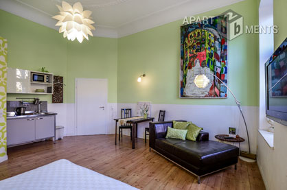 Modern furnished single apartment of the top category in Bonn-Gronau