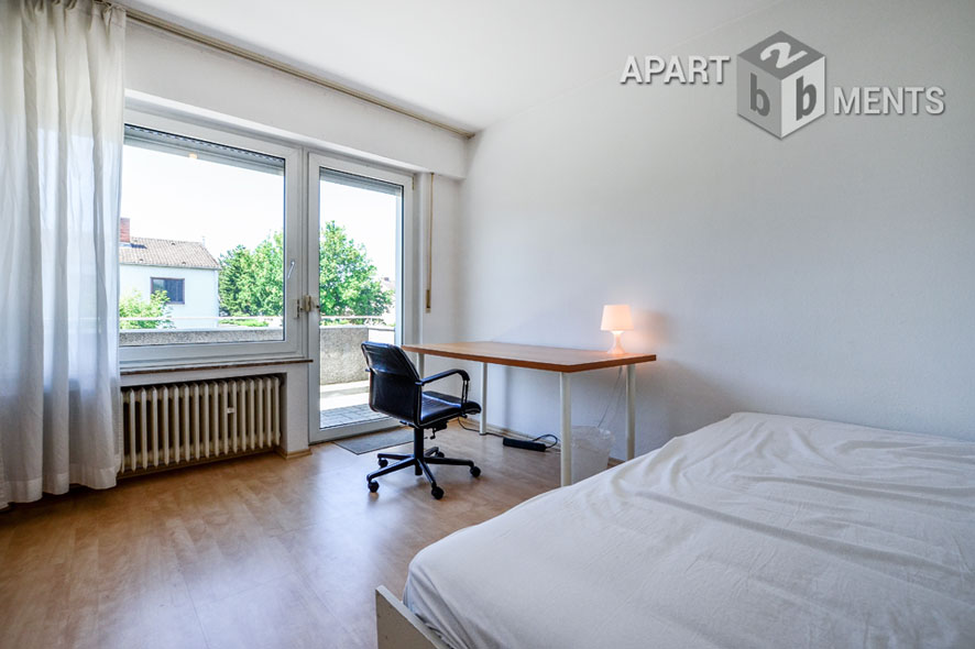 Möblierte und WG-taugliche Wohnung in ruhiger Lage von Bonn-Dransdorf