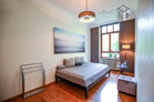 Furnished apartment in freshly renovated old building near the Rhine in Bonn-Castell