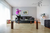 Helle und modern möblierte Gartenwohnung in Bonn-Lengsdorf