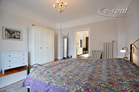 Furnished and spacious old building apartment with 2 balconies in Bonn-Villenviertel