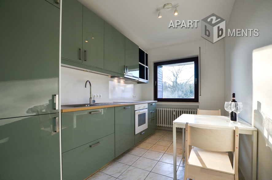 Geräumige und möblierte 3-Zimmer-Wohnung in Bonn-Plittersdorf