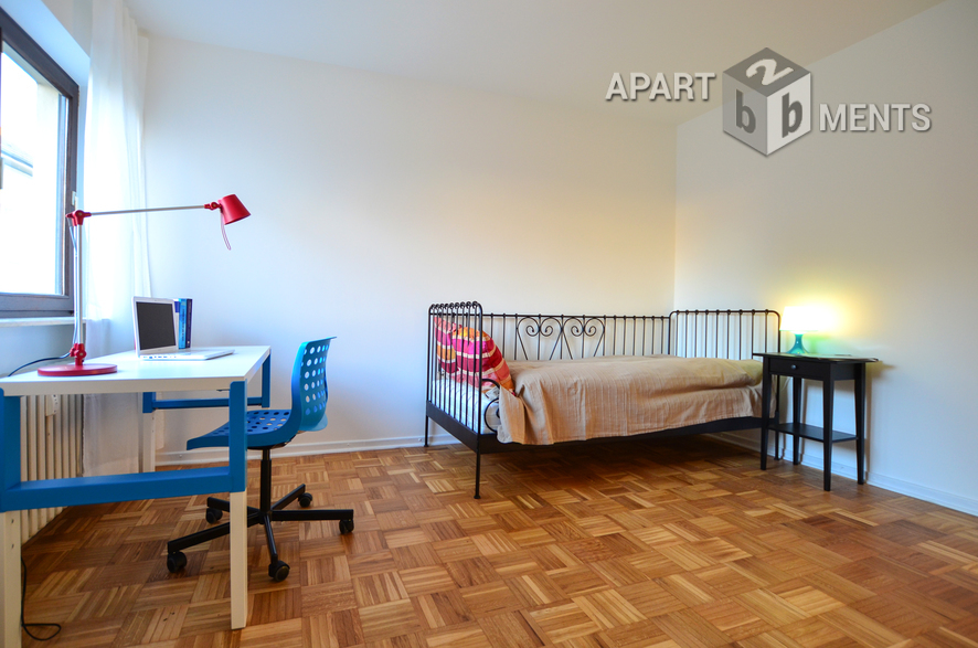 Geräumige und möblierte 3-Zimmer-Wohnung in Bonn-Plittersdorf