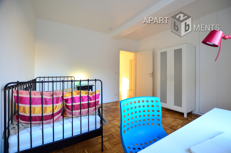 Geräumige und möblierte 3-Zimmer-Wohnung in Bonn-Plittersdorf