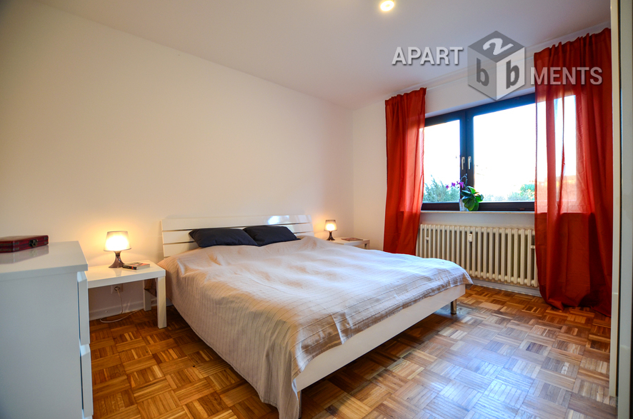 Geräumige und möblierte 3-Zimmer-Wohnung in Bonn-Plittersdorf