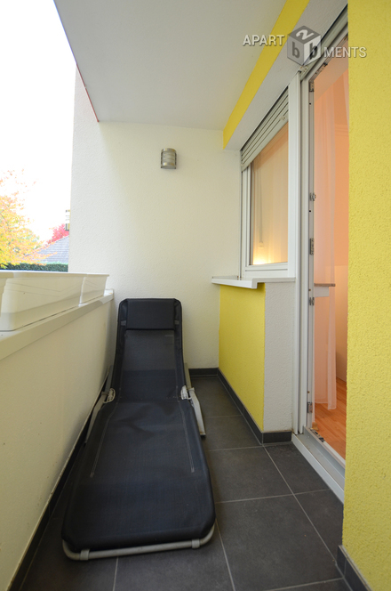 Hochwertig möblierte Balkonwohnung in ruhiger Wohnlage von Bonn-Beuel