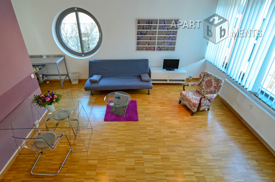 Modern möbliertes Apartment mit Schlafgalerie in der Südstadt von Bonn