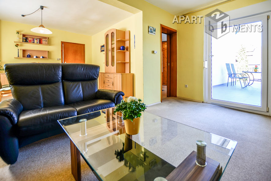 Furnished flat with balkony in good residential area of Bonn-Holzlar