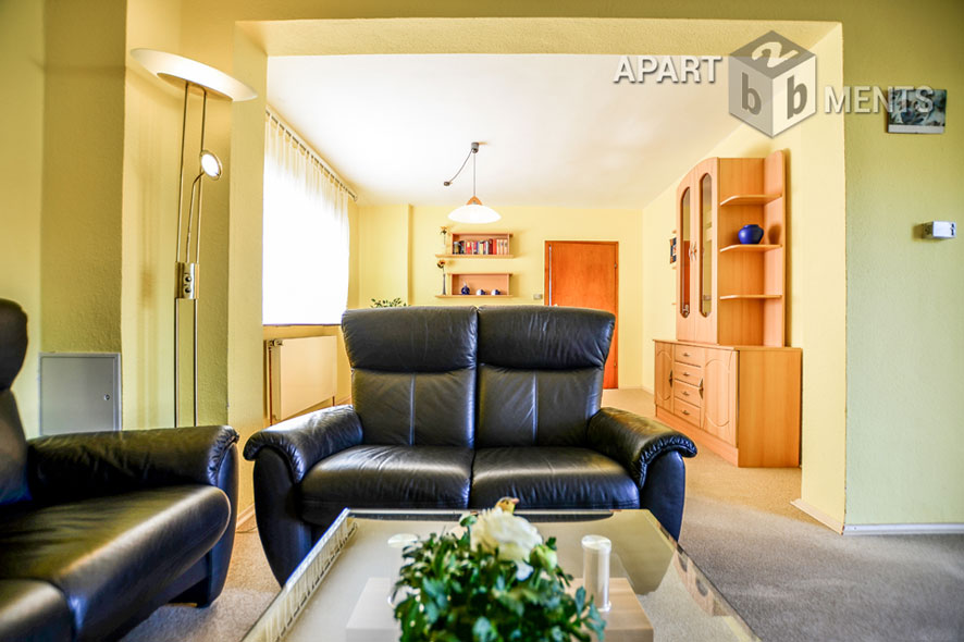 Furnished flat with balkony in good residential area of Bonn-Holzlar