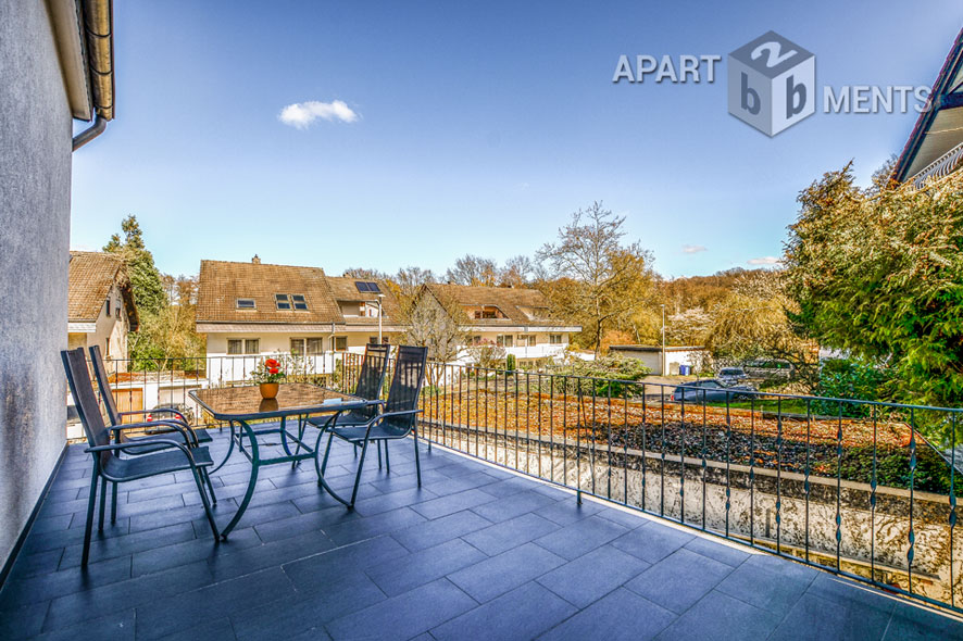 Furnished flat with balkony in good residential area of Bonn-Holzlar