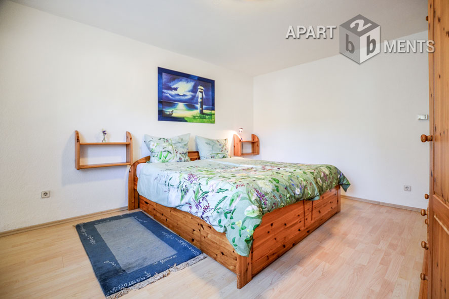 Furnished flat with balkony in good residential area of Bonn-Holzlar