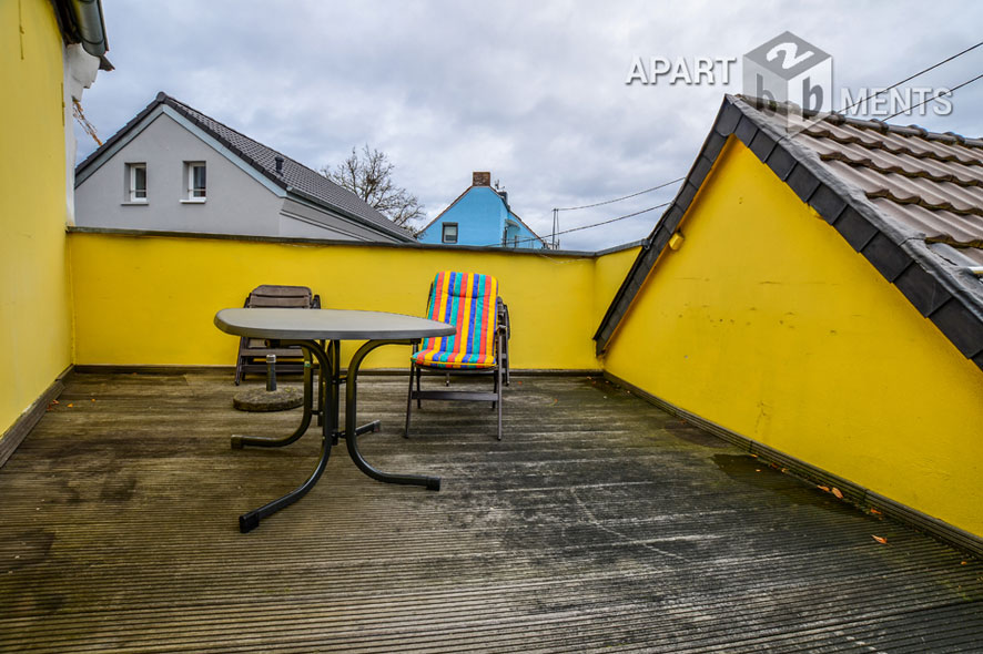 modern furnished roof terrace apartment in good location of Bonn-Vilich